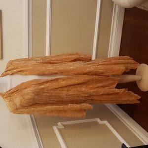 NWOT Gorgeous peach asymmetrical longslevelve kimono cardigan